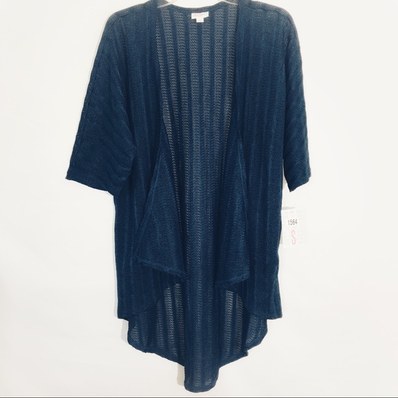 LuLaRoe Sweaters - LuLaRoe Lindsey Blue Cardigan